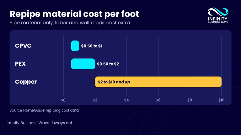 polybutylene pipe replacement cost